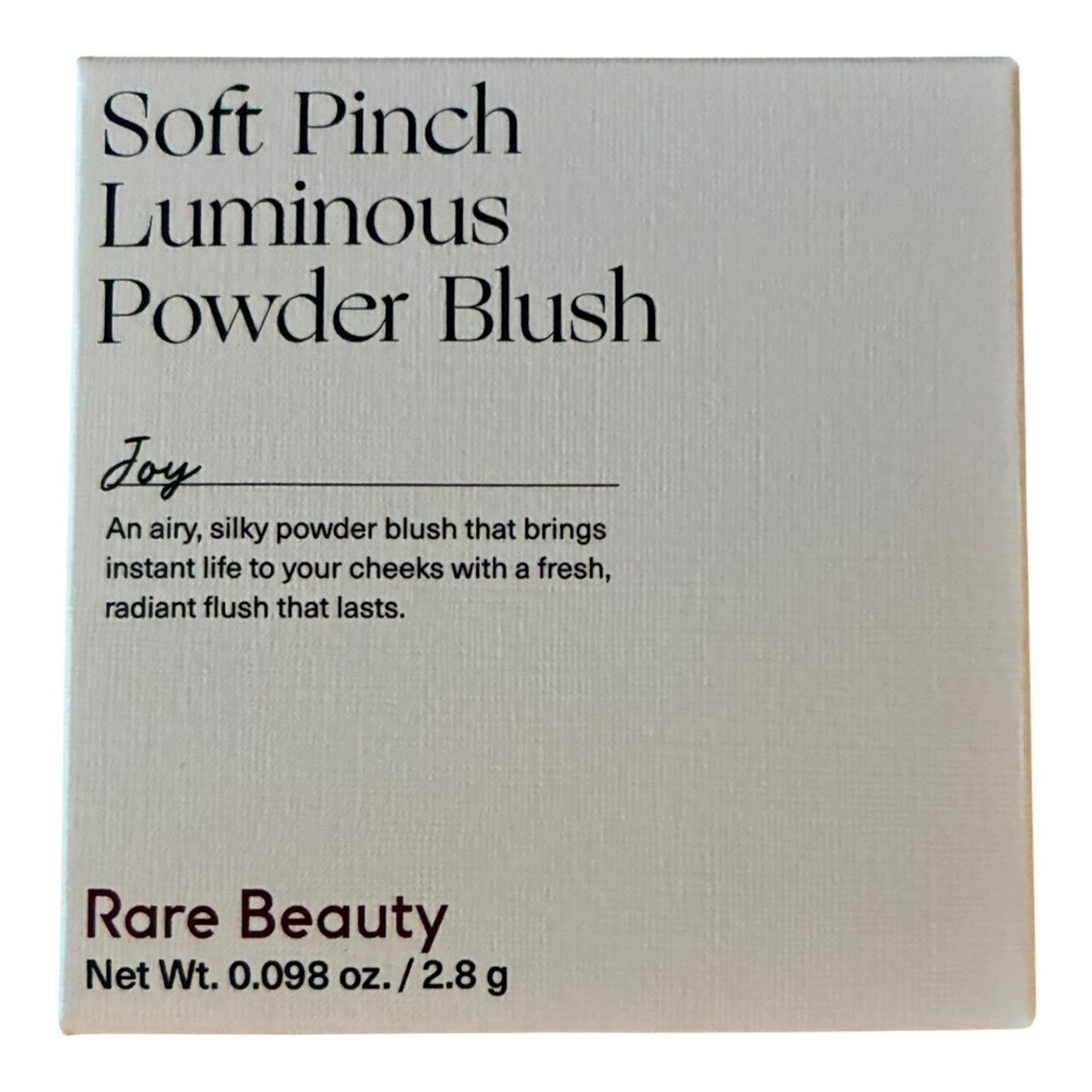 Rare Beauty Soft Pinch Luminous Powder Blush Joy Peach Radiant Glow Blush